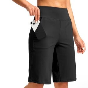 Black Women's Bermuda Shorts